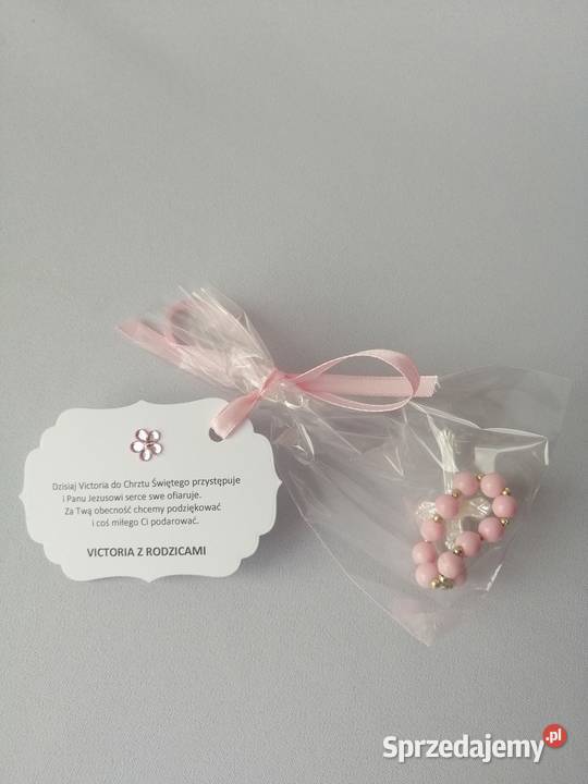 Podziękowanie Chrzest Różaniec Róż A1 Poznań