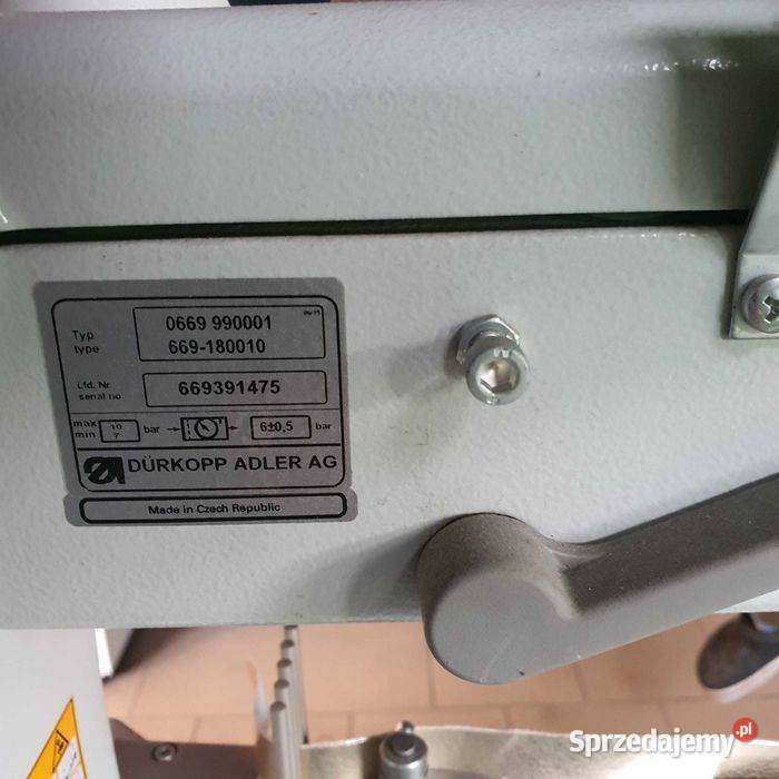 Nowa Maszyna lamownica Durkopp Adler Częstochowa