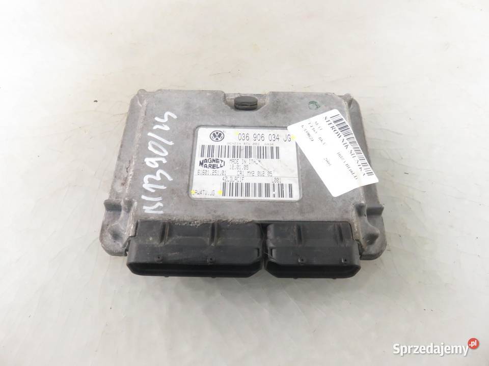 STEROWNIK SEAT IBIZA III 14 16V 036906034JG Układ elektryczny, zapłon