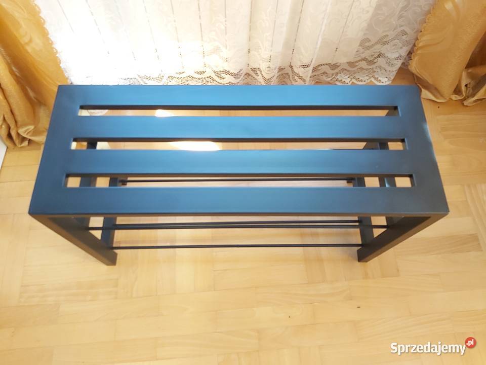 Ławka z półkami na buty metalowa sprzedam