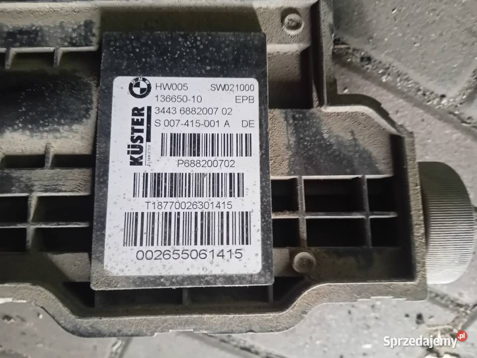 Bmw x6 f16 mechanizm hamulca ręcznego dolnośląskie Legnica