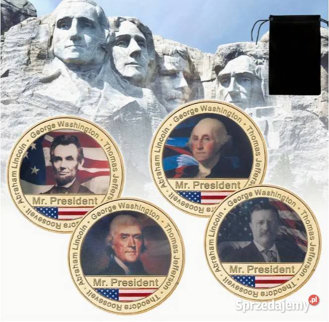 Kolekcjonerski zestaw monet medali największych mazowieckie