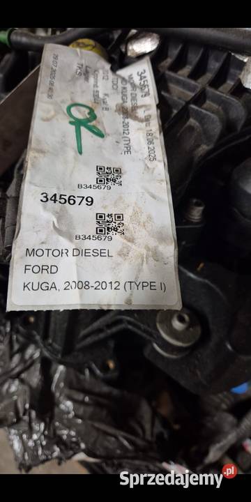 Silnik Ford Kuga mk1 20 tdci 140 110 000 sprzedam
