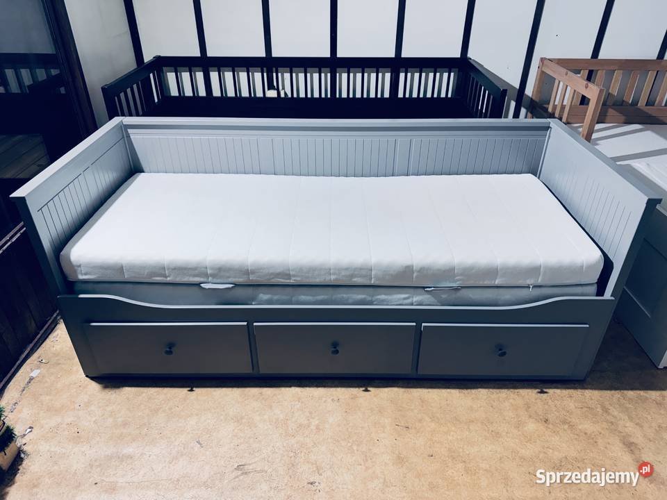 NOWE IKEA HEMNES Leżanka Łóżko z 3 szufladami 2 Rybnik