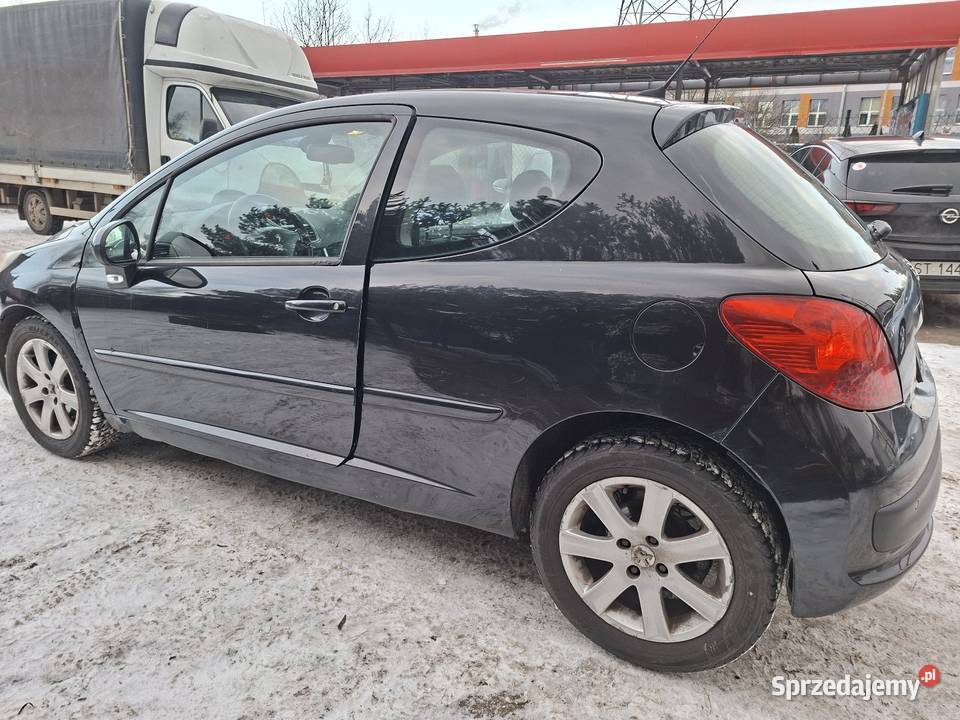 PEUGEOT 207 16hdi Panorama tempomat klima skóra Motoryzacja Wrocław