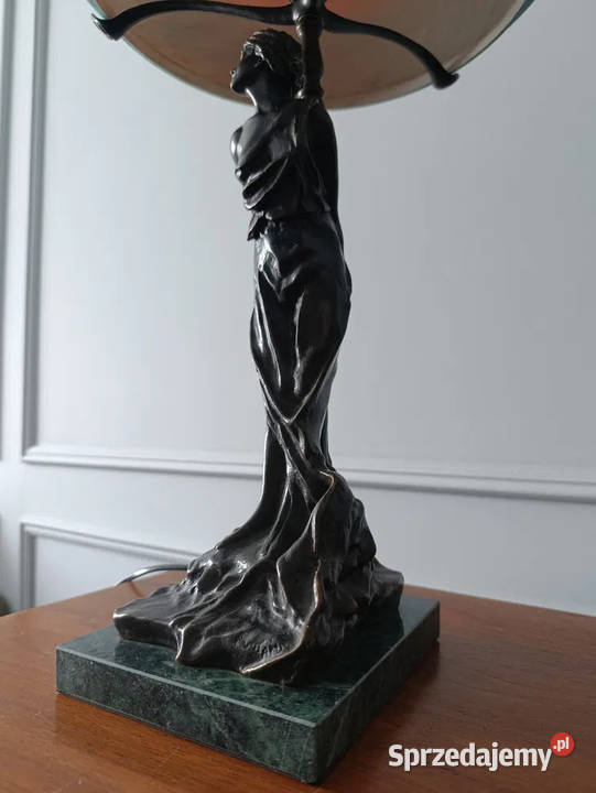 Lampa gabinetowa secesyjna Art Nouveau Deco E Wrocław
