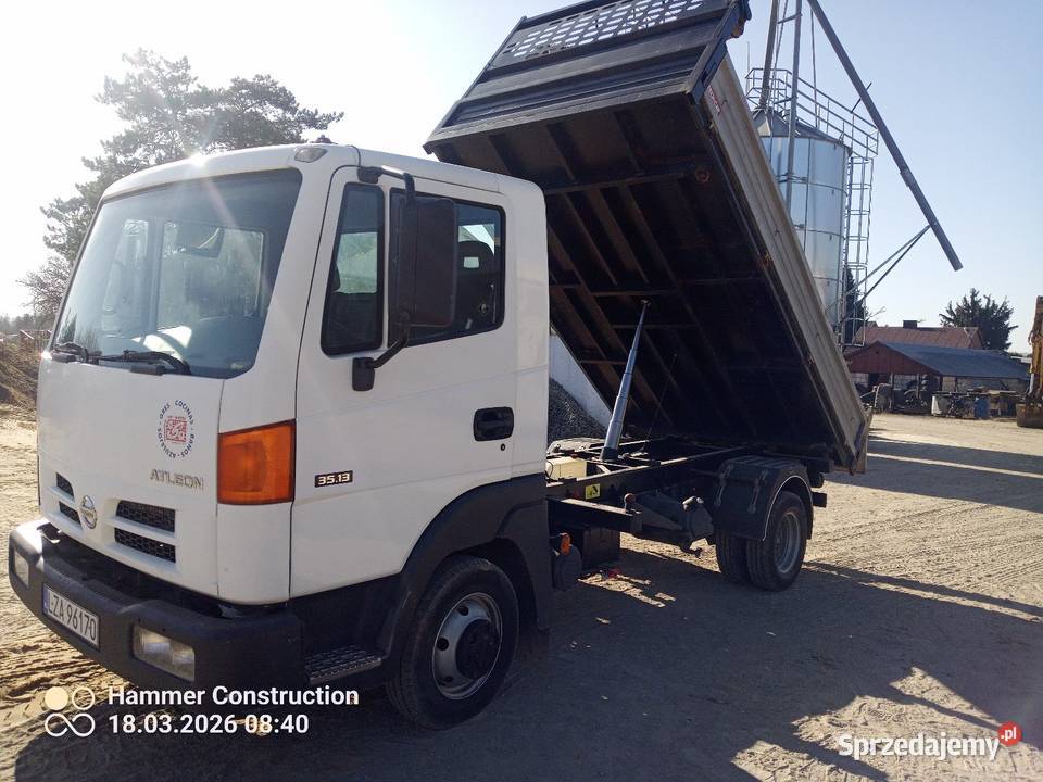 Nissan atleon wywrotka do 35t 396000km lubelskie Zamość sprzedam