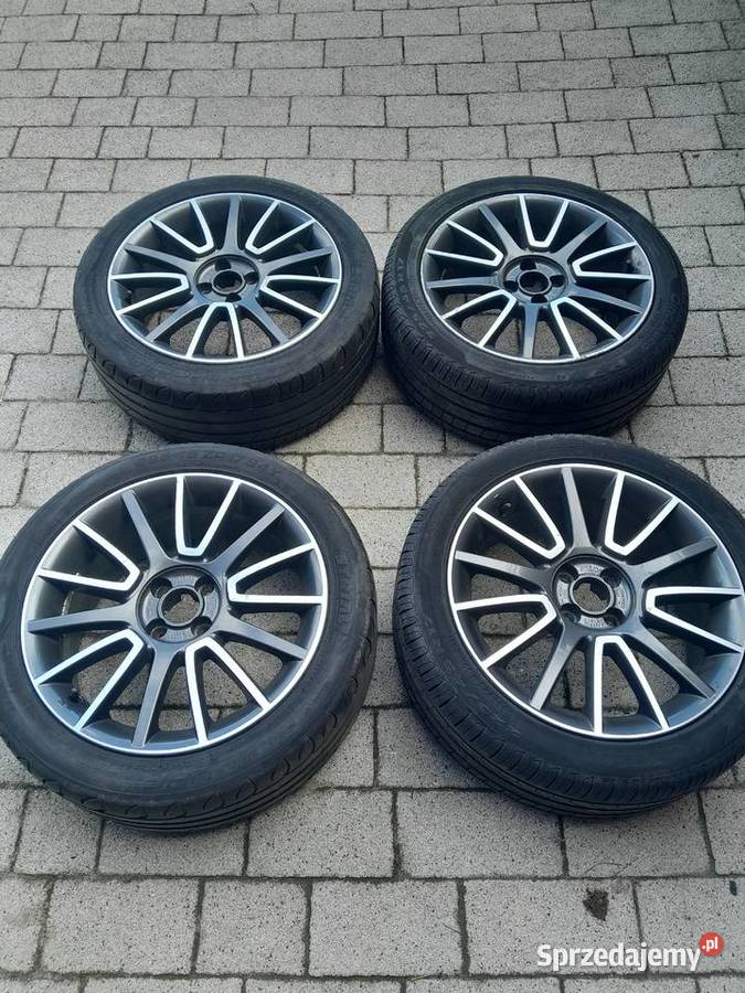 Alufelgi fiat bravo 2 bicolore 17 dolnośląskie Kłodzko