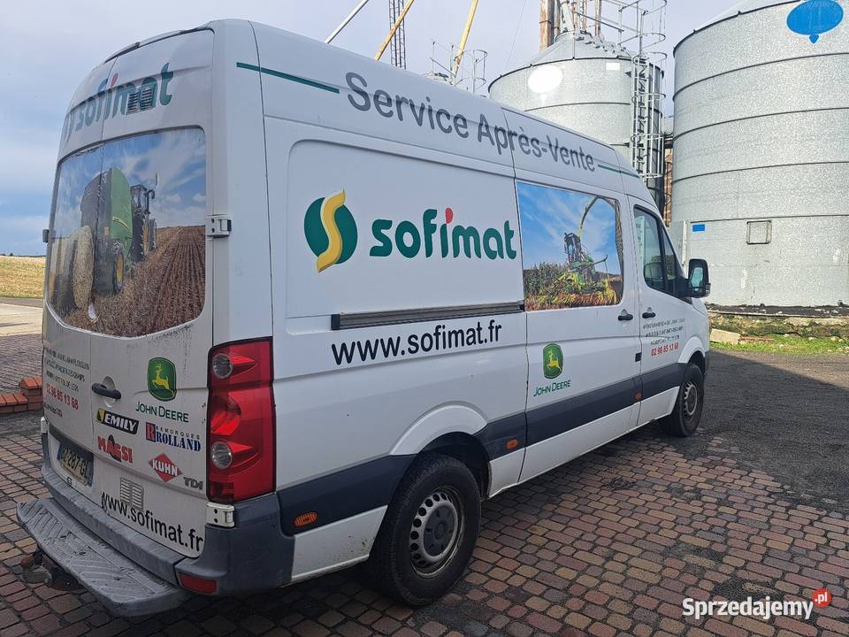Volkswagen crafter z zabudową serwisową Starogard Gdański