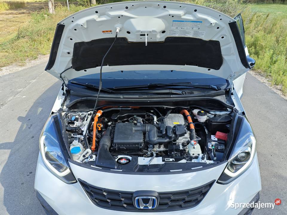 Honda Jazz V Crosstar 2021 Hybrid 15 White eCVT elektryczne szyby Warka