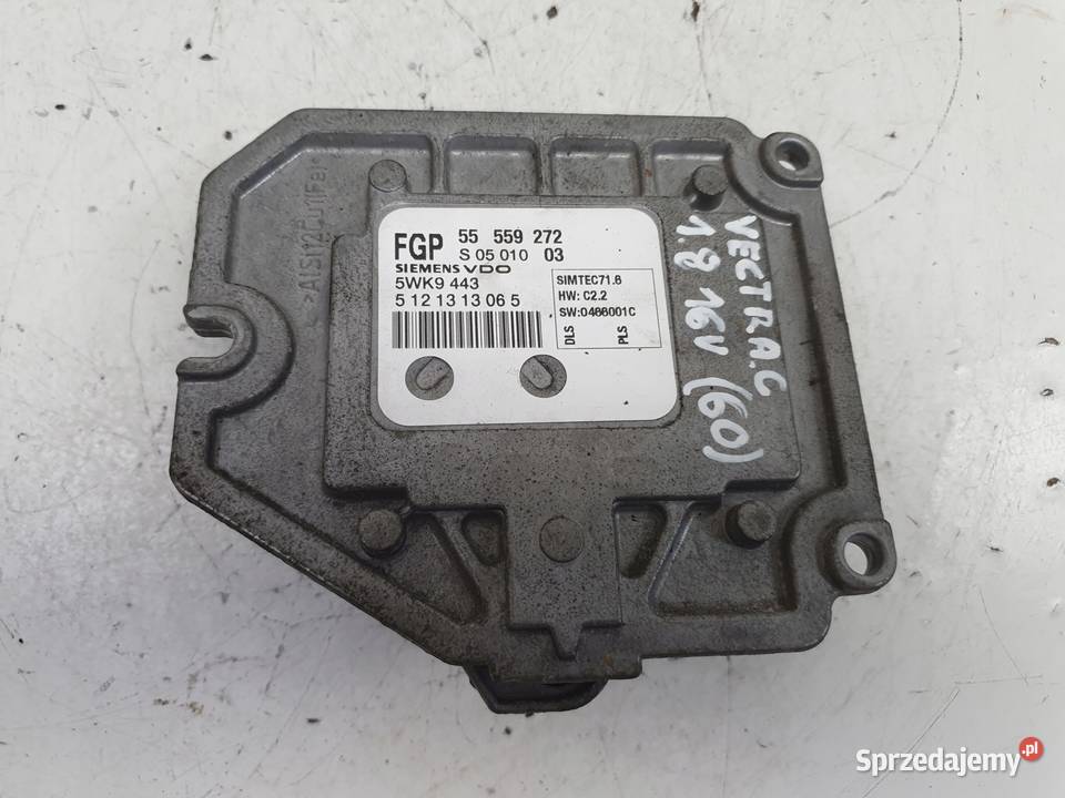 Opel Vectra C 18 16V STEROWNIK SILNIKA komputer lubelskie