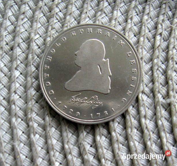 Niemcy 5 Marek 1981r Gotthold Ephraim Lessing