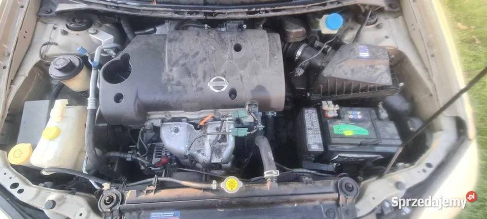 Nissan Primera P12 2002r silnik 18 benzyna osobowe Części samochodowe