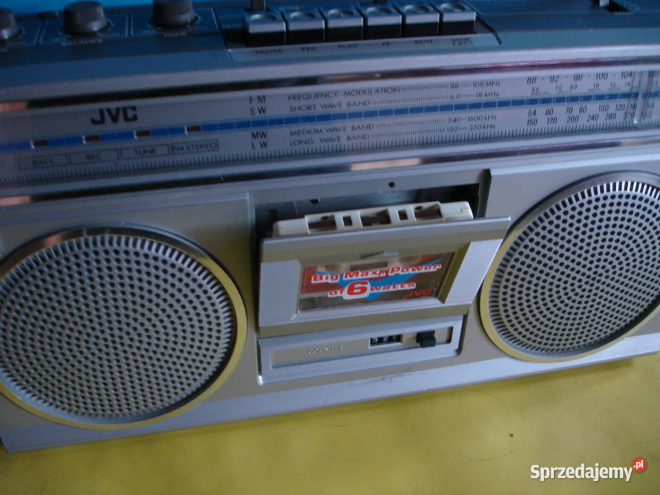 Radiomagnetofon JVC RC555L lubuskie Zielona Góra