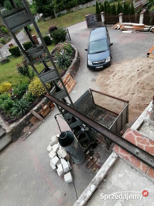 Winda budowlana GEDA 500z podnośnik Łomża