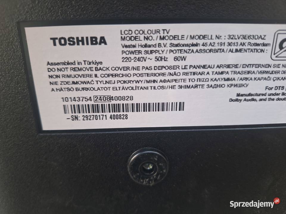 Płyta główna Hisense Tcl Chiq Thomson Telefunken