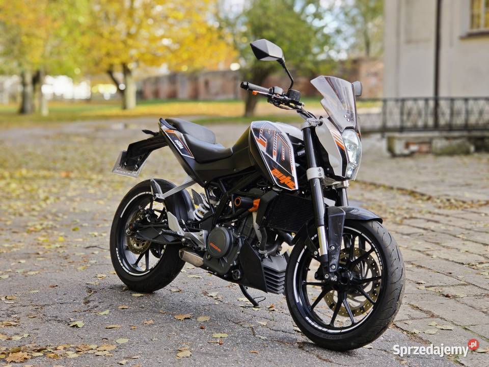 Motocykl KTM DUKE 390125 ABS kat B ABS lubelskie Lichty sprzedam