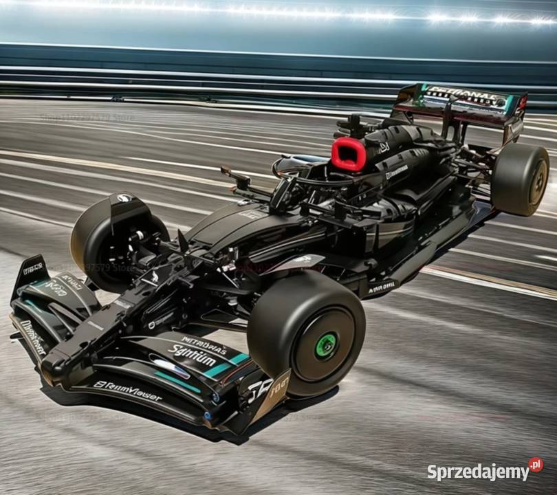 Klocki SuperCar Mercedes bolid F1 AMG 1642elem Klocki Pobiedziska sprzedam