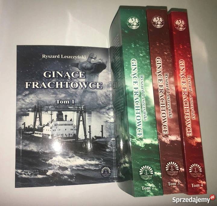 GINĄCE FRACHTOWCE TOM 14 LESZCZYŃSKI RYSZARD militaria, broń, wojskowość lubelskie