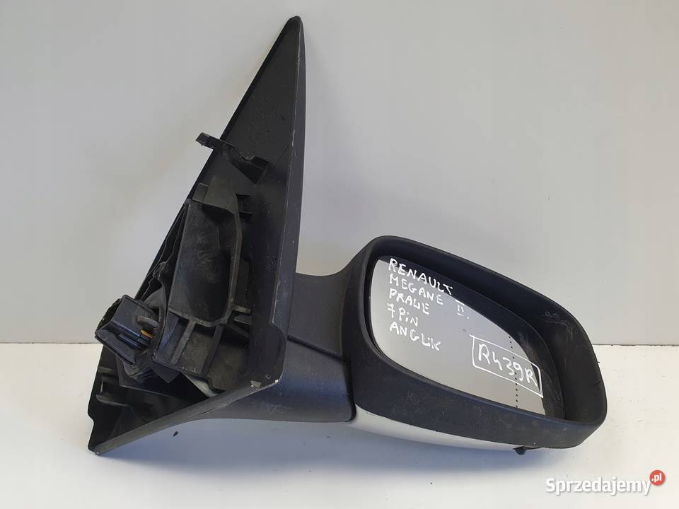 LUSTERKO PRAWE Renault Megane II 0209r PASAŻERA osobowe Lusterka zewnętrzne Rudka