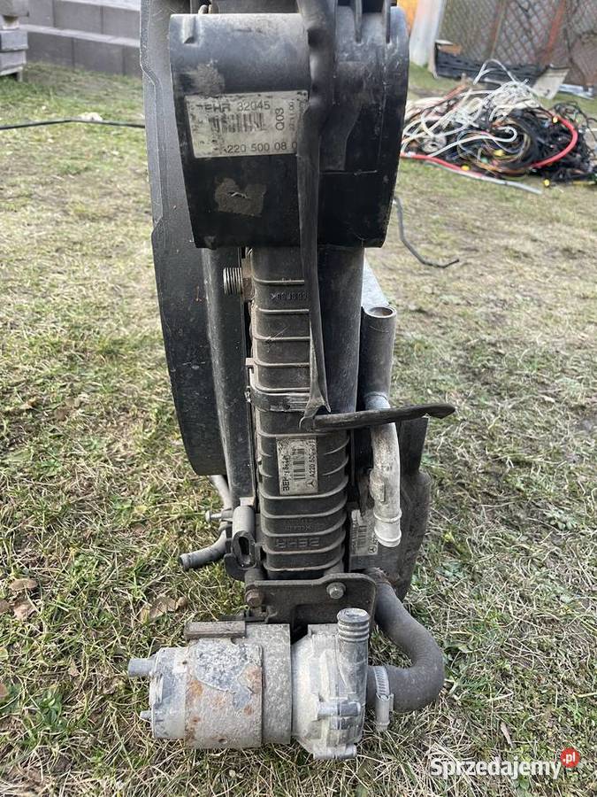 Wentylator chłodnicy plus zestaw chłodnic osobowe Elbląg sprzedam