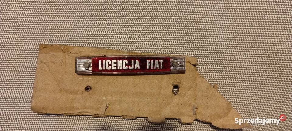FIAT 125P KLASYK 6873 NOWY ZNACZEK LICENCJA FIAT dolnośląskie