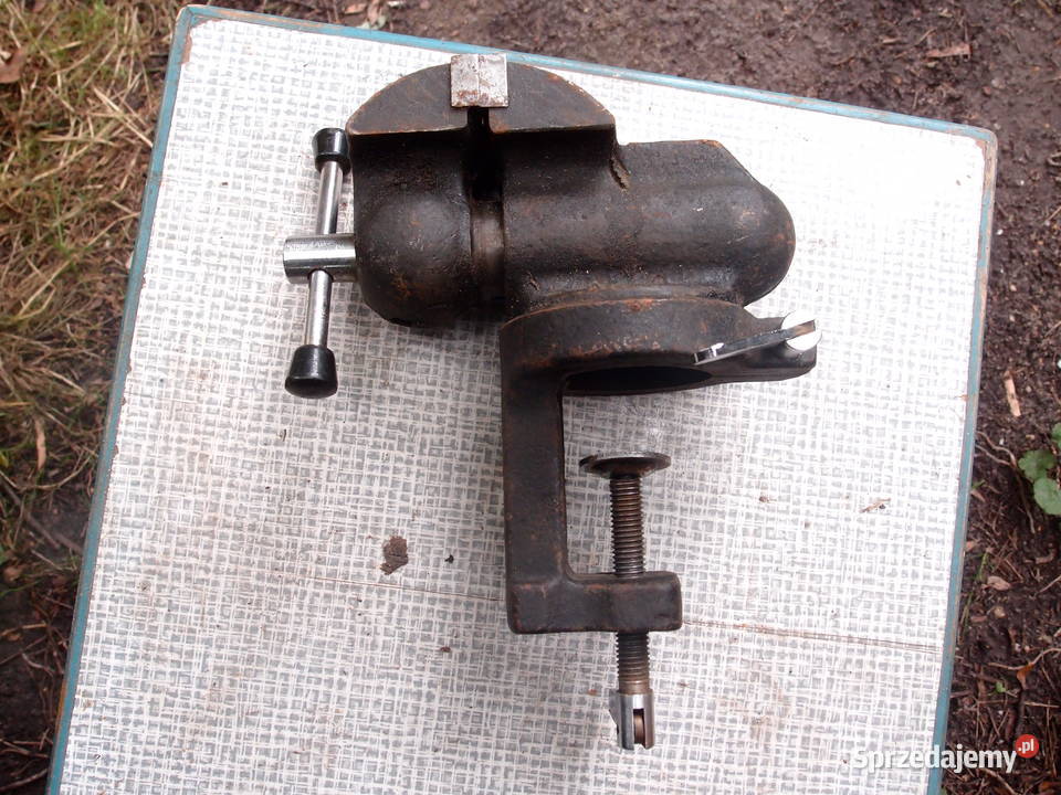 solidne imadło stołowe szer szczęk 62mm rozstaw łódzkie Łódź