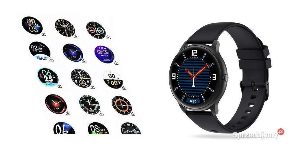 Damski smartwatch GRossi SW0151 czarny Bielsk Podlaski