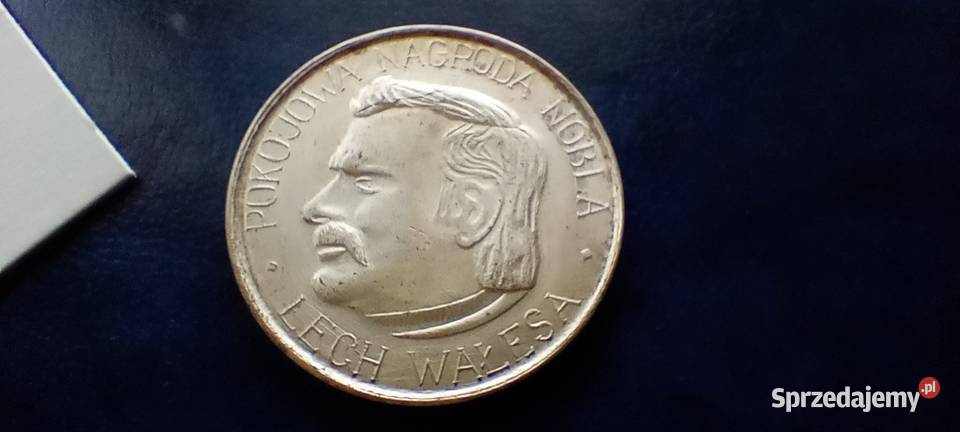 Stare monety Medal Lech Wałęsa Polska 13 Lesko