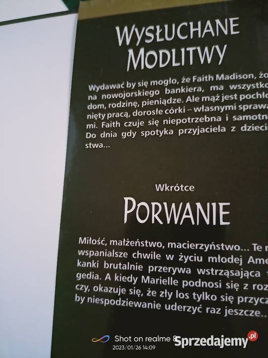 Wysłane modlitwy Steel książki Warszawa romanse