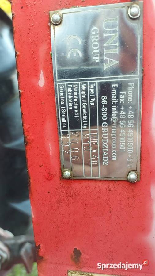 Pługi unia vario nowe elementy robocze Gończyce