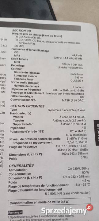 Panasonic SAPmx1 plus pilot i instrukcją obslugi