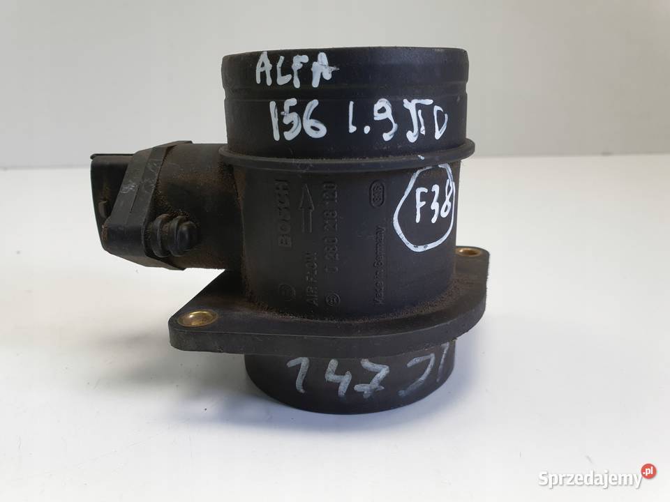 Alfa Romeo 156 19 JTD PRZEPŁYWOMIERZ POWIETRZA osobowe Janów