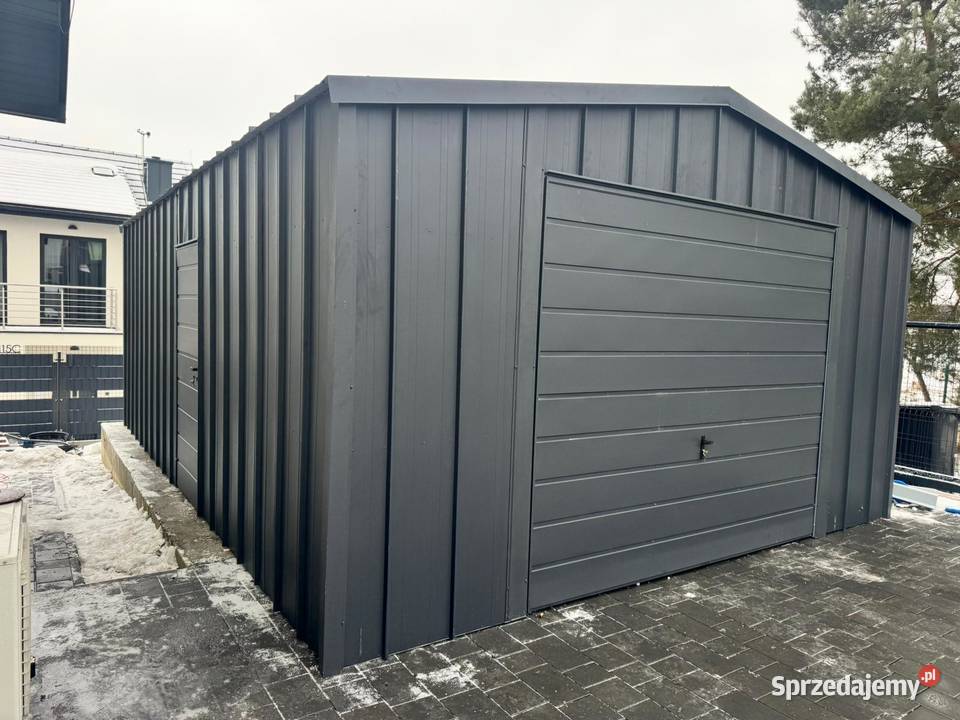 Garaż z blachy na rąbek 5x6 producent 6x6 7x6 Radom sprzedam