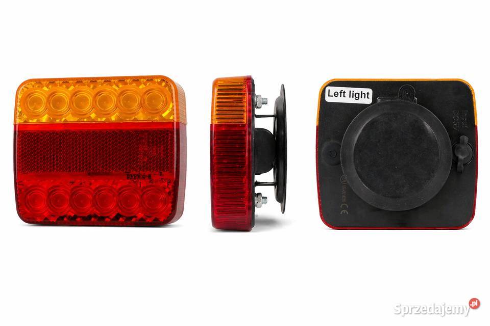 ZESTAW SWIATEŁ PRZYCZEP LAMPY LED WIFI USB Wrocław