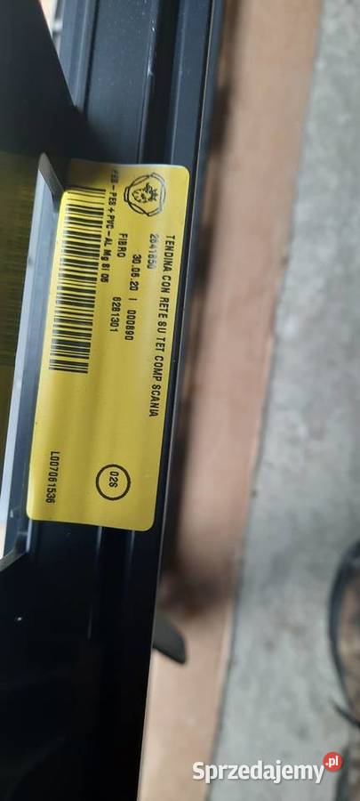 Szyberdach Roleta Żaluzje SCANIA 2641850 Staszów sprzedam