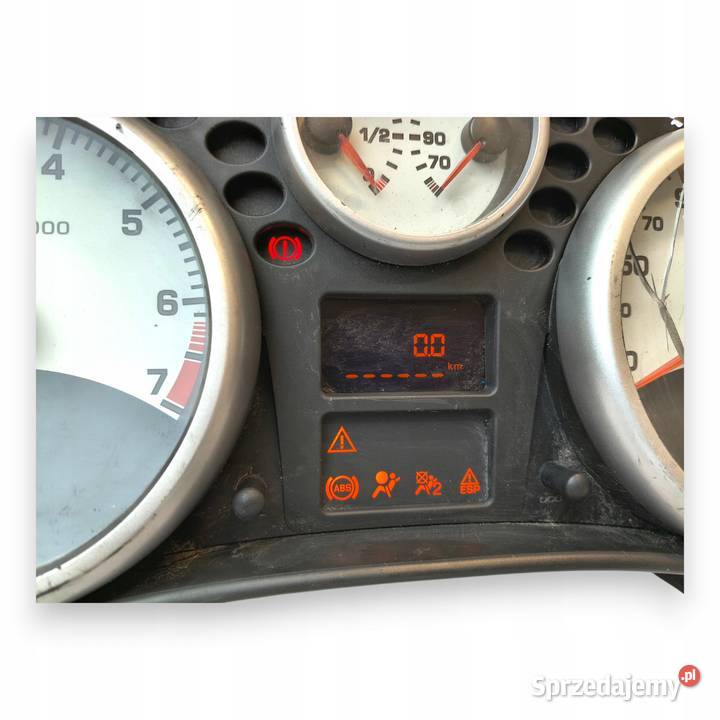 LICZNIK ZEGARY A2C53065547 Peugeot 207 14 8V 16V Chełm