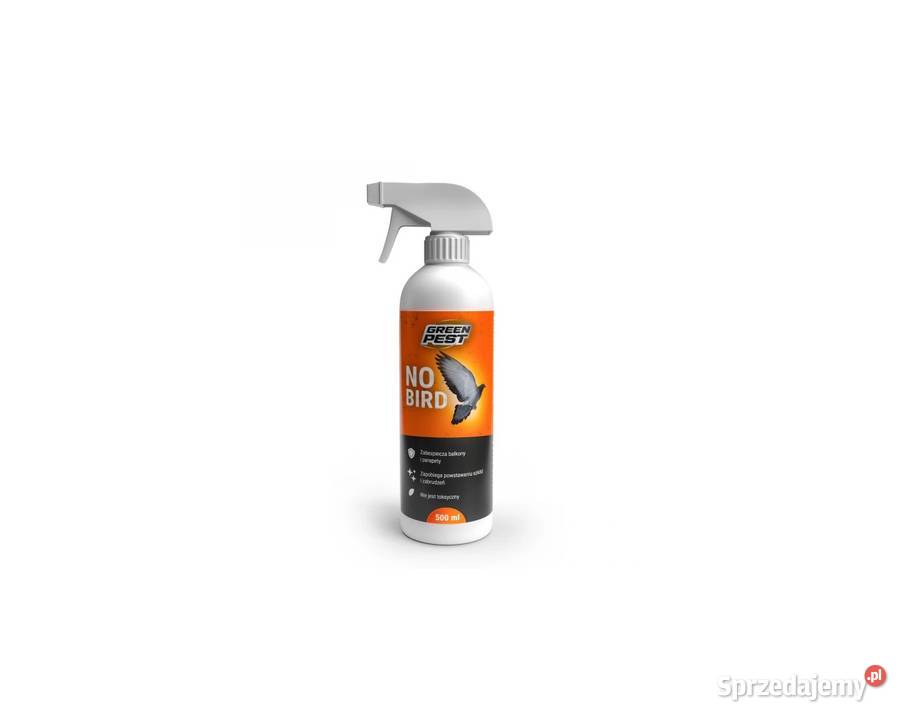 Skuteczny SPRAY na gołębie i ptaki No Bird Odstraszacze zwierząt Częstochowa