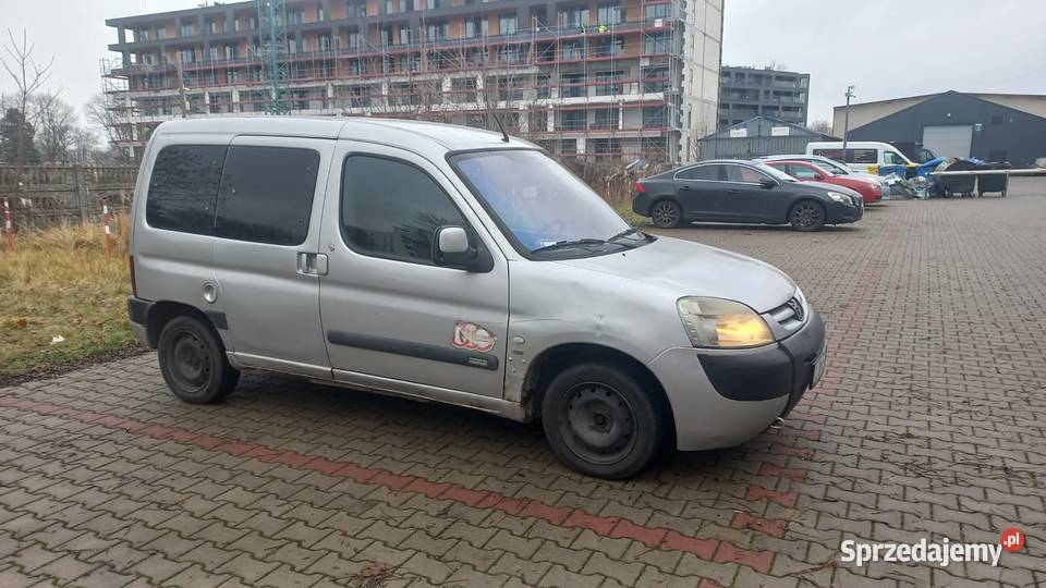 Peugeot Partner 20 hdi z negatywem lubelskie Lublin