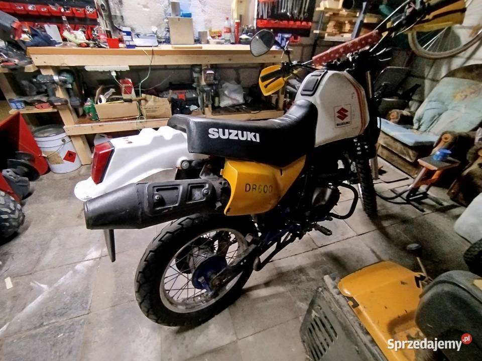 Suzuki DR600S 86r Dokumenty do Rejestracji 54000km lubelskie Zamość