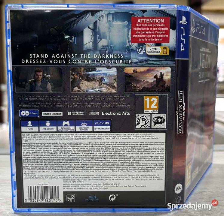 Gra 4 Star Wars Jedi Ocalały Elbląg