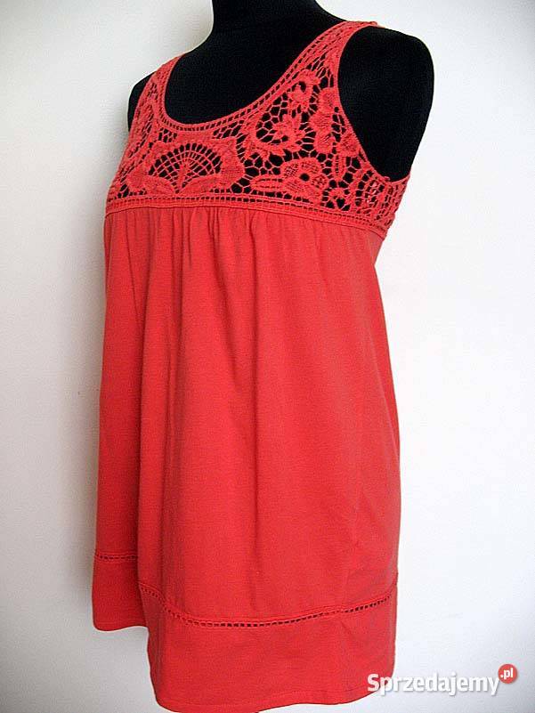 TOP BLUZKA TUNIKA 38 Tanio biust 90100 Inny materiał Siedlce