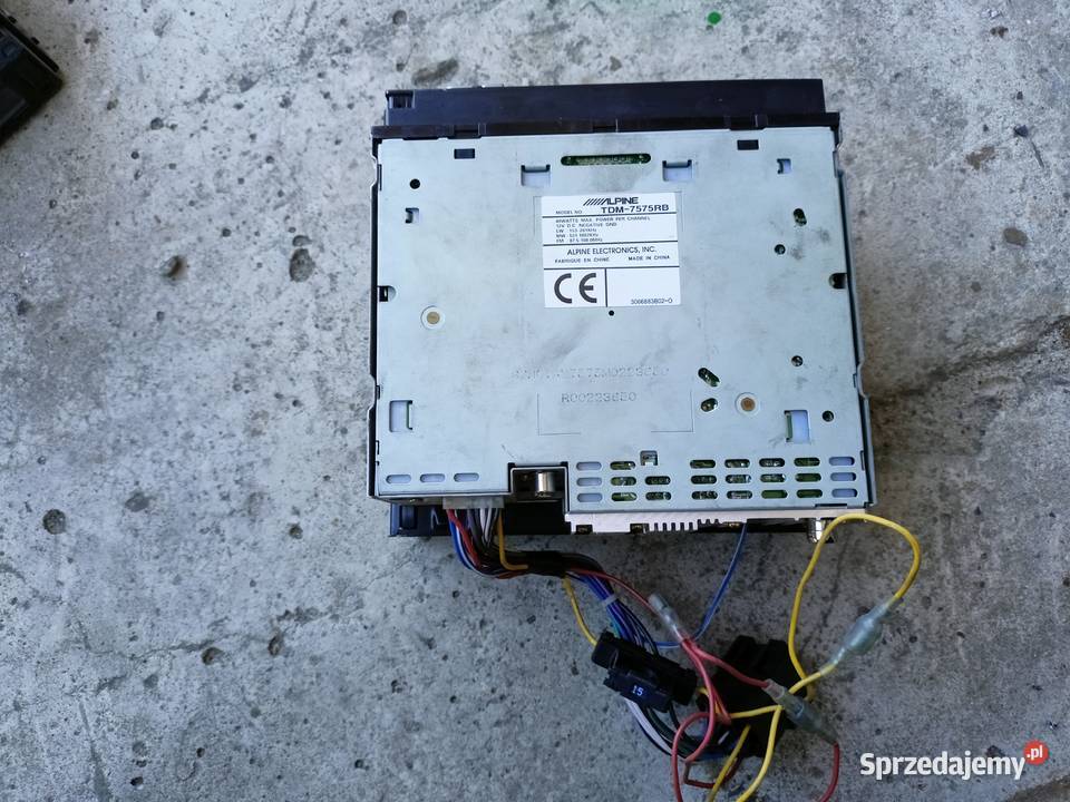 Autoradio A Cassette ALPINE TDM7575RB Tarnobrzeg