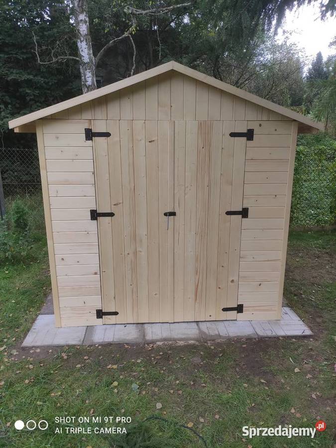 Domek narzędziowy ogrodowy drewniany 210x210x220 Kraków