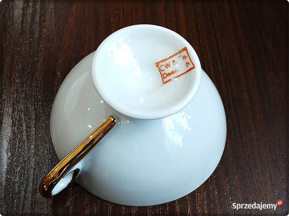 Mała Filiżanka z herbem spodek TURYNGIA lubuskie Żary sprzedam