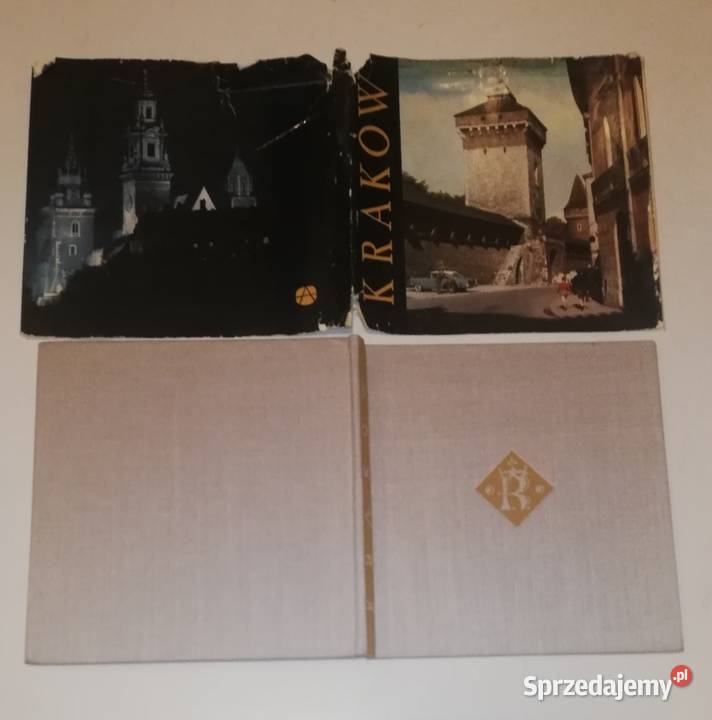 Stary przewodnik Krakowie 1968rmapa Krakowa Warszawa