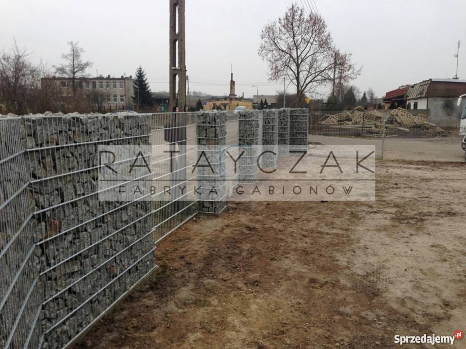 Gabiony Gabion 200m wysokość 120m Ogrodzenie kujawsko-pomorskie Toruń