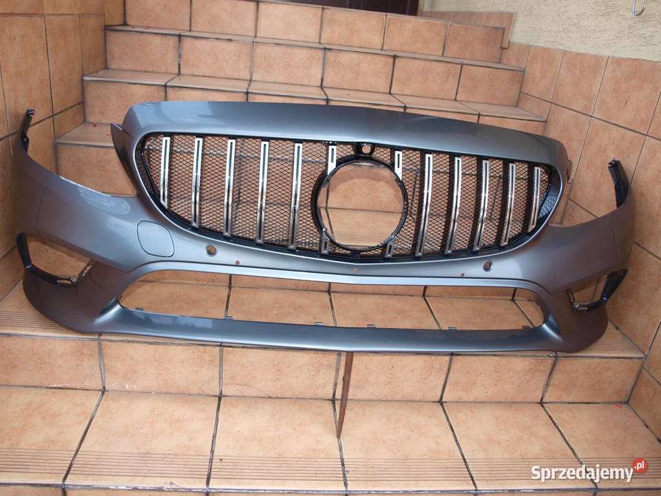 Mercedes C klasa W205 zderzak przód grill 2014 części blacharskie Karoseria Kalisz