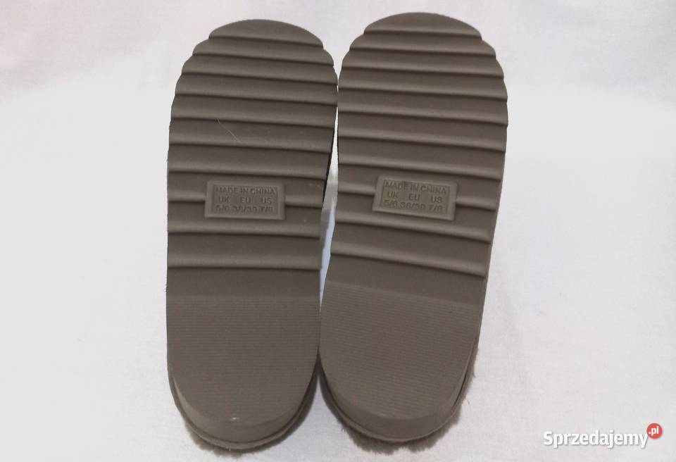 Buty damskie Kapcie brązowe Platforma r 3940 Białystok