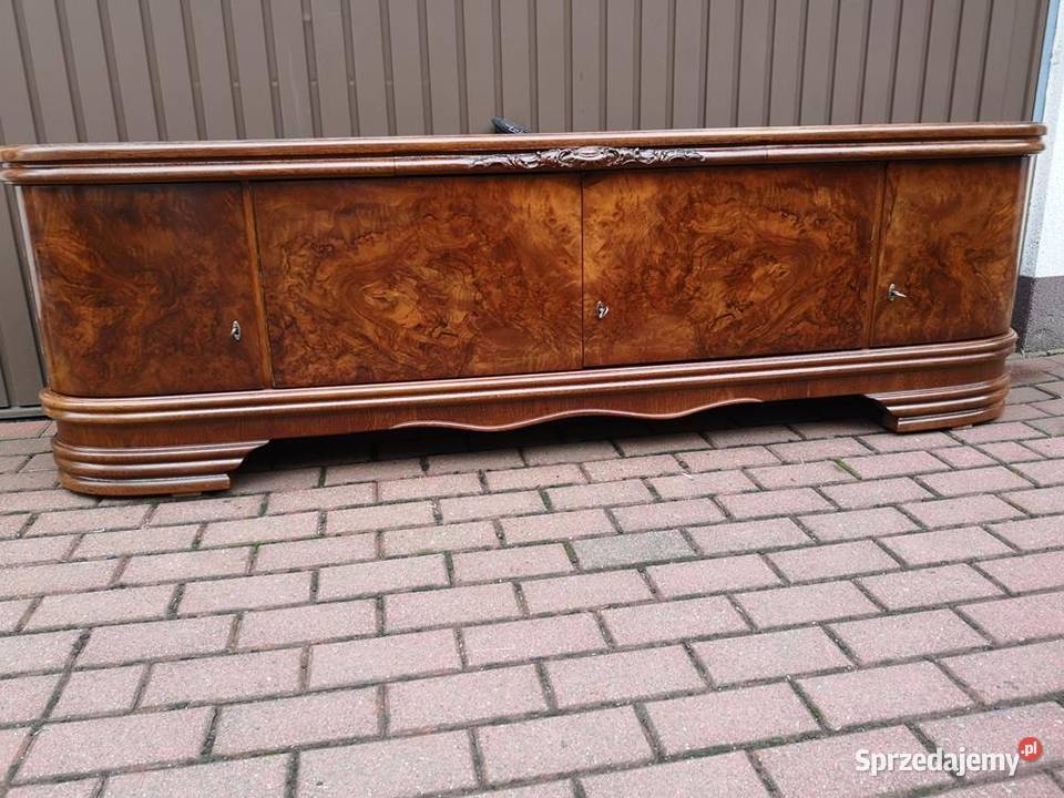 Komoda Szafka RTV ARTDECO OrzechDąb Niska Stara Swarzędz sprzedam